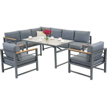 Garden Point Guarda Comida 7 Garden Point стоманени градински мебели антрацит (GAP913)