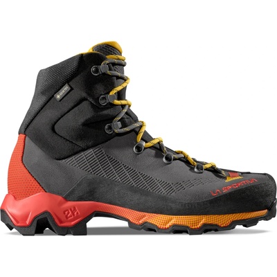 La Sportiva Мъжки туристически обувки La Sportiva Aequilibrium Trek GTX Walking boots - Carbon / Yellow - размер 45 (EU) (019-1241-0127)