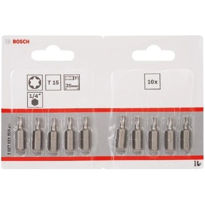 Bosch T15 25 mm 10 ks 2607001608