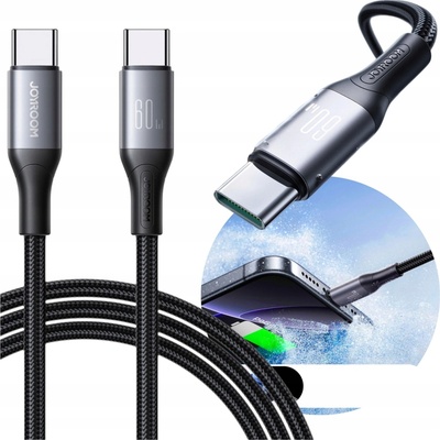Joyroom S-A28 Flash Series 60W USB-C - USB-C 2m černý