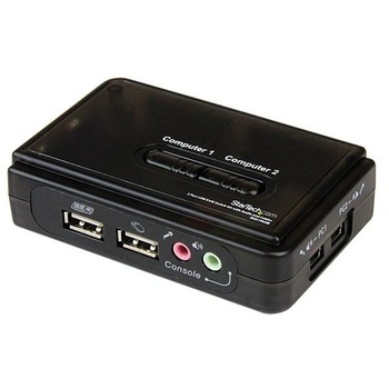 Image 1 of StarTech StarTech. com SV211KUSB KVM превключвател Черен (SV211KUSB)