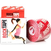 RockTape kineziologický tejp design logo red 5 cm x 5 m