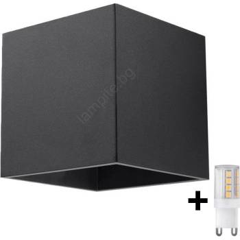 Image 1 of Brilagi - LED аплик MURO 1xG9/4W/230V черен (BG0561)