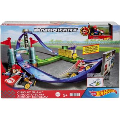 Mattel Hot Wheels Dráha Mariokart s věží HGK59