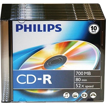 Philips PH778206 CD-R80 SLIM 52X (PH778206)
