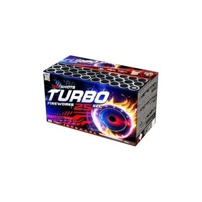 Kompaktný ohňostroj Turbo 50 rán 30 mm