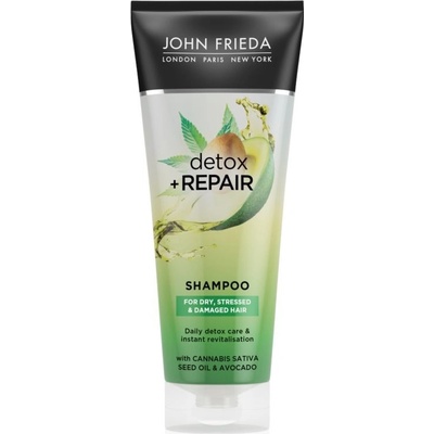 John Frieda Detox & Repair šampon pro poškozené vlasy 250 ml