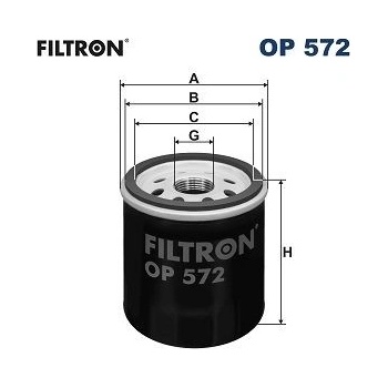 FILTRON Olejový filter OP 572