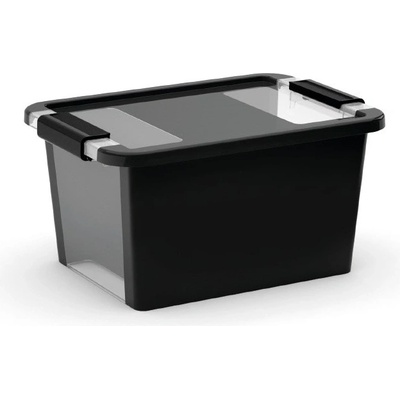 KETER Bi Box S s víkem 11l černý
