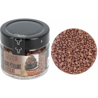 Čokoládový práskací cukr 60 g – Popping Candy Chocolate Patisdécor