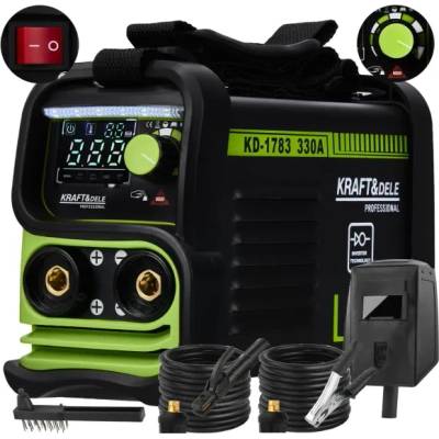 Kraft & Dele Инверторен заваръчен апарат KraftDele KD1783/ 330A (KD1783)