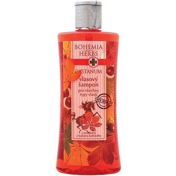 Bohemia Herbs Castanum Extrakt z kaštanu koňského šampón na vlasy 250 ml