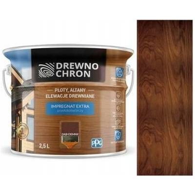 Impregnát na dřevo Drewnochron Extra Tmavý dub 2,5 l