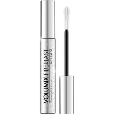 Eveline Cosmetics Volumix Fiberlast Curl Mascara Riasenka na predĺženie rias a objem Black 10 ml