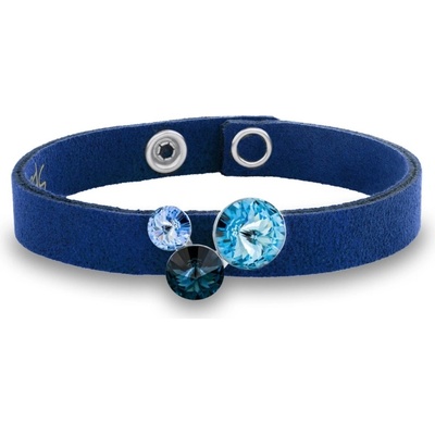 Spark náramek se Swarovski Elements krystaly modrý Lollipop B11223M Montana