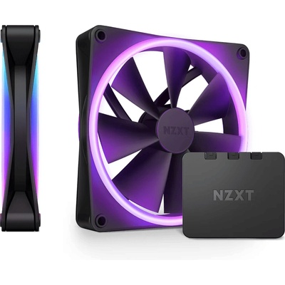 NZXT F140 RGB Duo Black 2 (NZXT-FAN-RF-D14DF-B1)