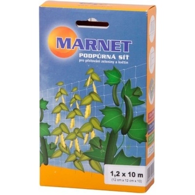 Síť podpůrná pro pěstování zeleniny a květin 1,2x10m12x12cm