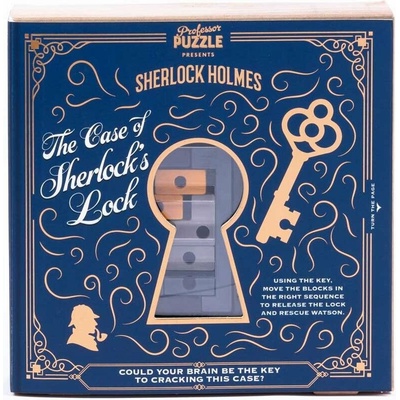 PROFESSOR PUZZLE Hlavolam Sherlock Holmes: Případ Sherlockova zámku