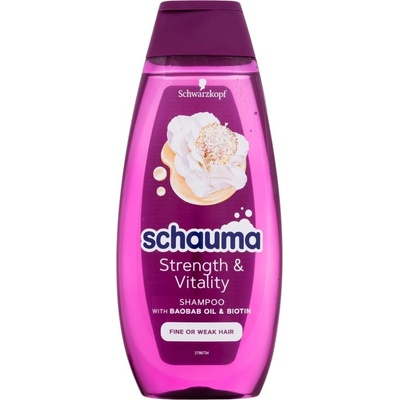 Schauma Strength & Vitality Shampoo от Schwarzkopf за Жени Шампоан 400мл