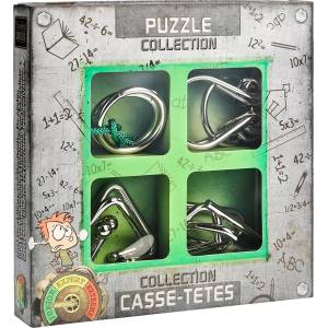 Eureka Комплект метални логически пъзели Eureka - Junior Metal Puzzles Collection (473361)