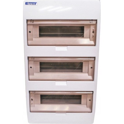 INCOBEX INC-02811 MODULÁRNÍ ROZDĚLOVAČ S36 (3x12) NÁSTĚNNÝ IP40 S KRYTEM