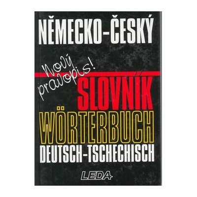 Německočeský slovník nový pravopis!
