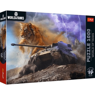 TREFL Premium Plus World of Tanks Tiger II 1000 dielov