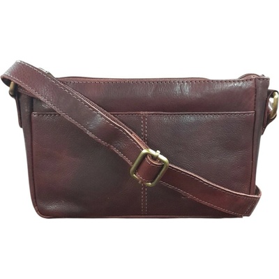 Sendi Desing crossbody kabelka hnědá V-802 R.BROWN