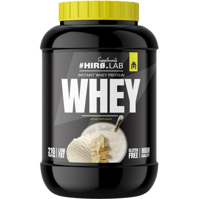 Hiro.Lab Instant Whey Protein | High Quality Whey Concentrate [2000 грама] Бял шоколад