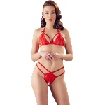 Cottelli Collection LINGERIE Lace Set red XL