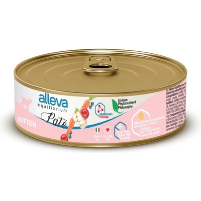 Alleva EQUILIBRIUM Paté Kitten пилешко 85 g