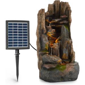 Blumfeldt Mystic Tree соларен фонтан с LED осветление, полирезин (LEU13-Mystic Tree) (LEU13-Mystic Tree) - klarstein