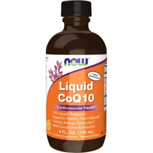 NOW Liquid CoQ10 [118 мл] Портокал