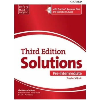 Solutions 3rd Edition Pre-Intermediate Teacher's Pack