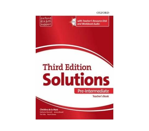 Solutions 3rd Edition Pre-Intermediate Teacher's Pack