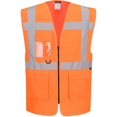 Portwest Vesta ES476 ES1 Essential Hi-Vis Executive reflexní Oranžová