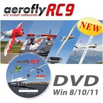 IKARUS Aerofly RC9 na DVD pro Win8/10/11