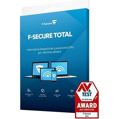 F-Secure Total 3 lic. 1 rok (FCFTBR1N003E2) – Zboží Živě