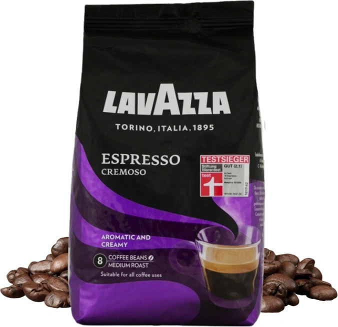 LAVAZZA Caffe Espresso CREMOSO кафе на зърна 1кг