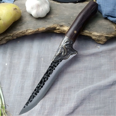 Kuchynský nôž DR-13959 - Boning/Hnedá KP13959