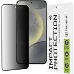 Techsuit Протектор за Samsung Galaxy S24 / S25 - 111D Privacy Full Glue - Черен