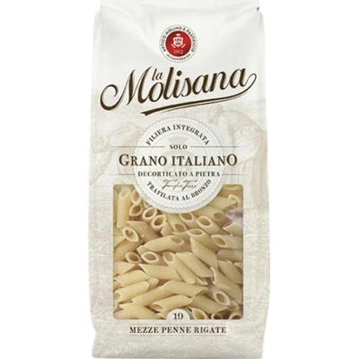 La Molisana Mezze Penne Rigate č. 19 krátké trubičky z Itálie 500 g