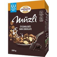 Cerbona Dark Chocolate Müsli tmavá čokoláda 200 g