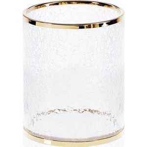 DECOR WALTHER Кошче за отпадъци в баня Crack злато (0933320)