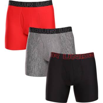 Under Armour Мъжки боксерки Under Armour M UA Perf Tech 6in (3 броя) Under Armour | Cherven | МЪЖЕ | XS