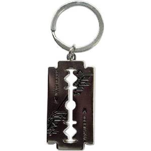 Judas Priest British Steel Razor Blade Ключодържател (JPKEY01)