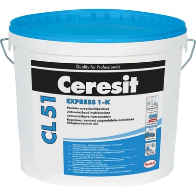 Jednosložková hydroizolace CL 51 EXPRESS 1-K 5 kg Ceresit