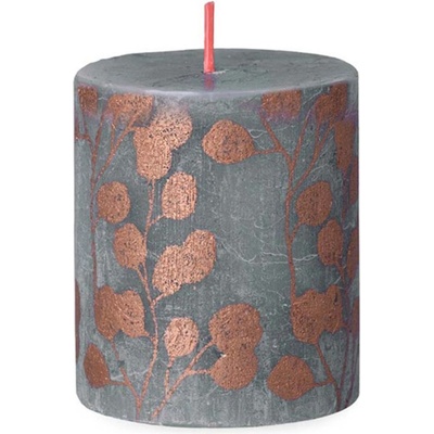Bolsius Rustic Silhouette Válec 68x80mm Eucalyptus Green