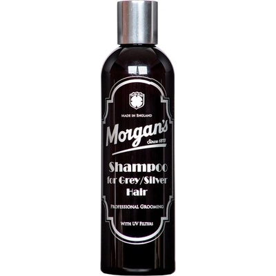 Morgan's Shampoo for Grey & Silver Hair 250 ml Šampon na šedé a odbarvené vlasy proti žloutnutí