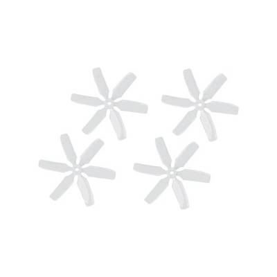GRAUPNER Vrtule 4046 6-listá bílá 1 sada CCW